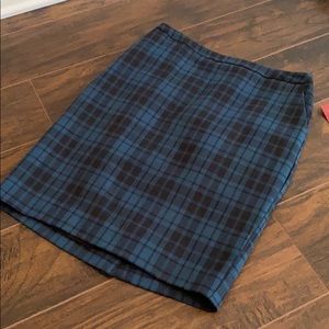 Plaid pencil Skirt NEW